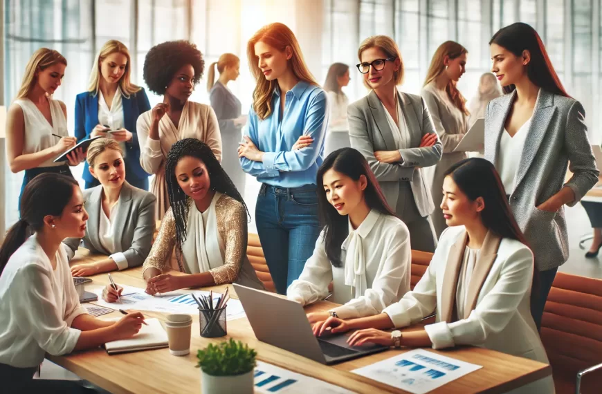 mujeres líderes corporativos