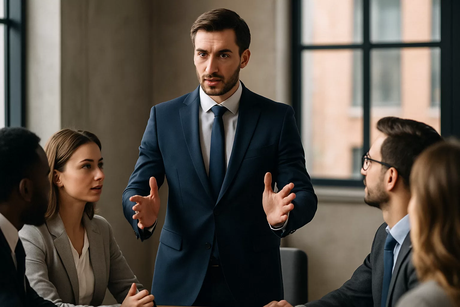 lenguaje corporal liderazgo