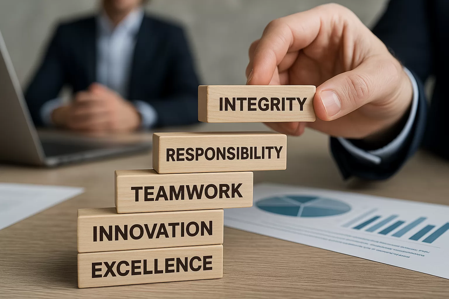 valores de una empresa