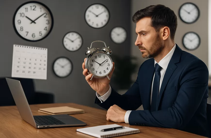 gestión del tiempo gerente