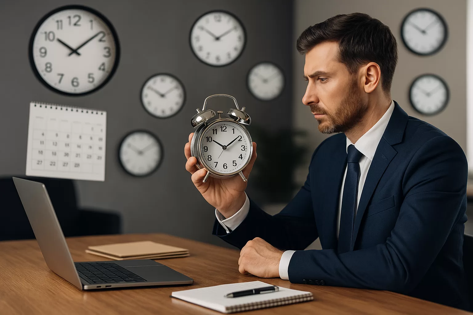 gestión del tiempo gerente