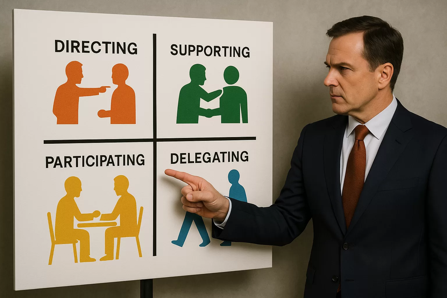 liderazgo situacional estilos