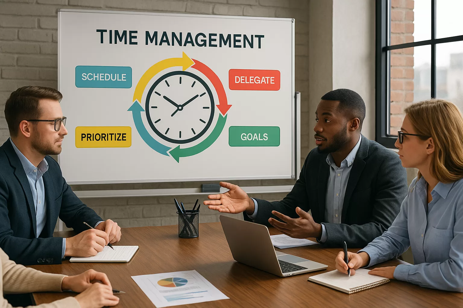 gestión del tiempo para equipos