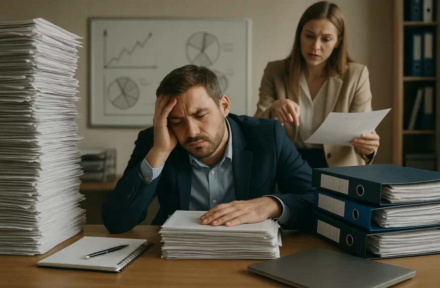 sobrecarga de trabajo gestión