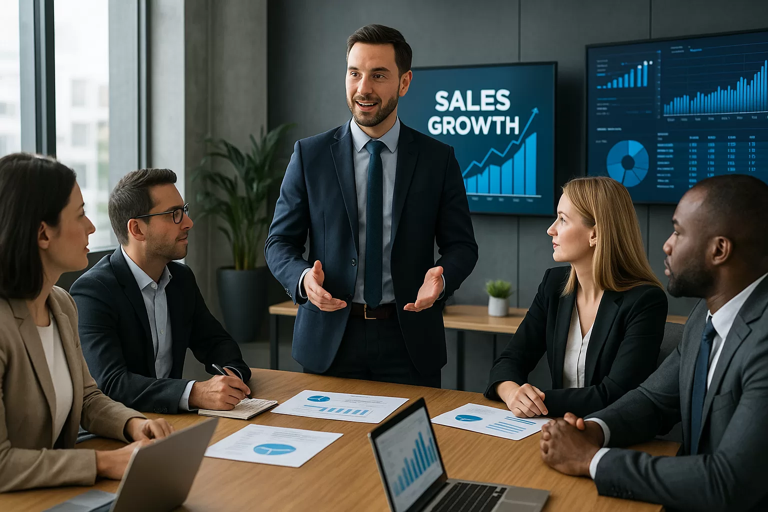 gestionar equipos de ventas