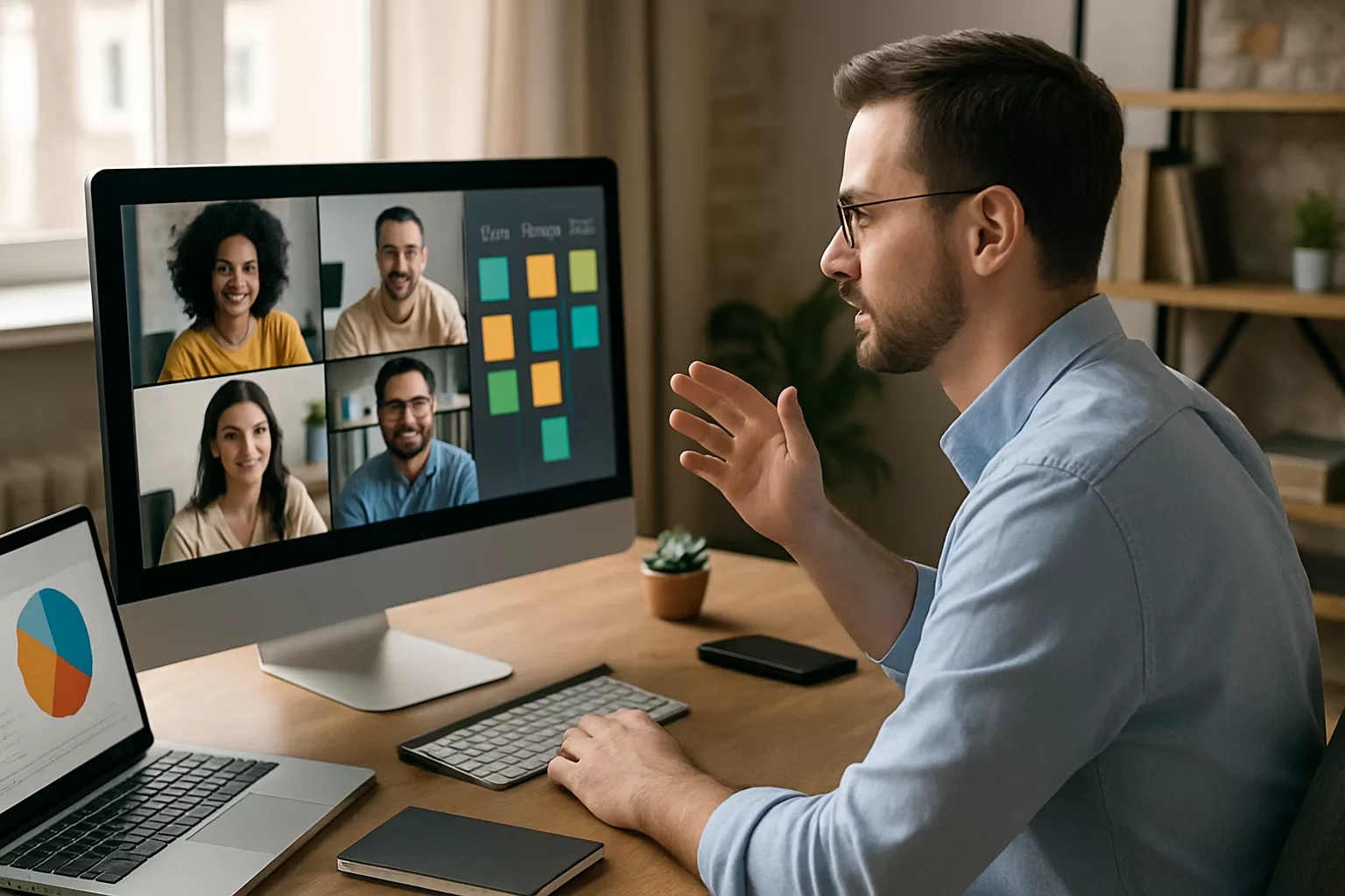 gestionar proyectos remotos ágil