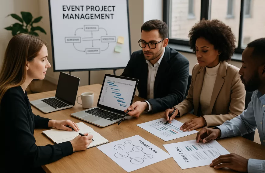 gestionar proyectos de eventos