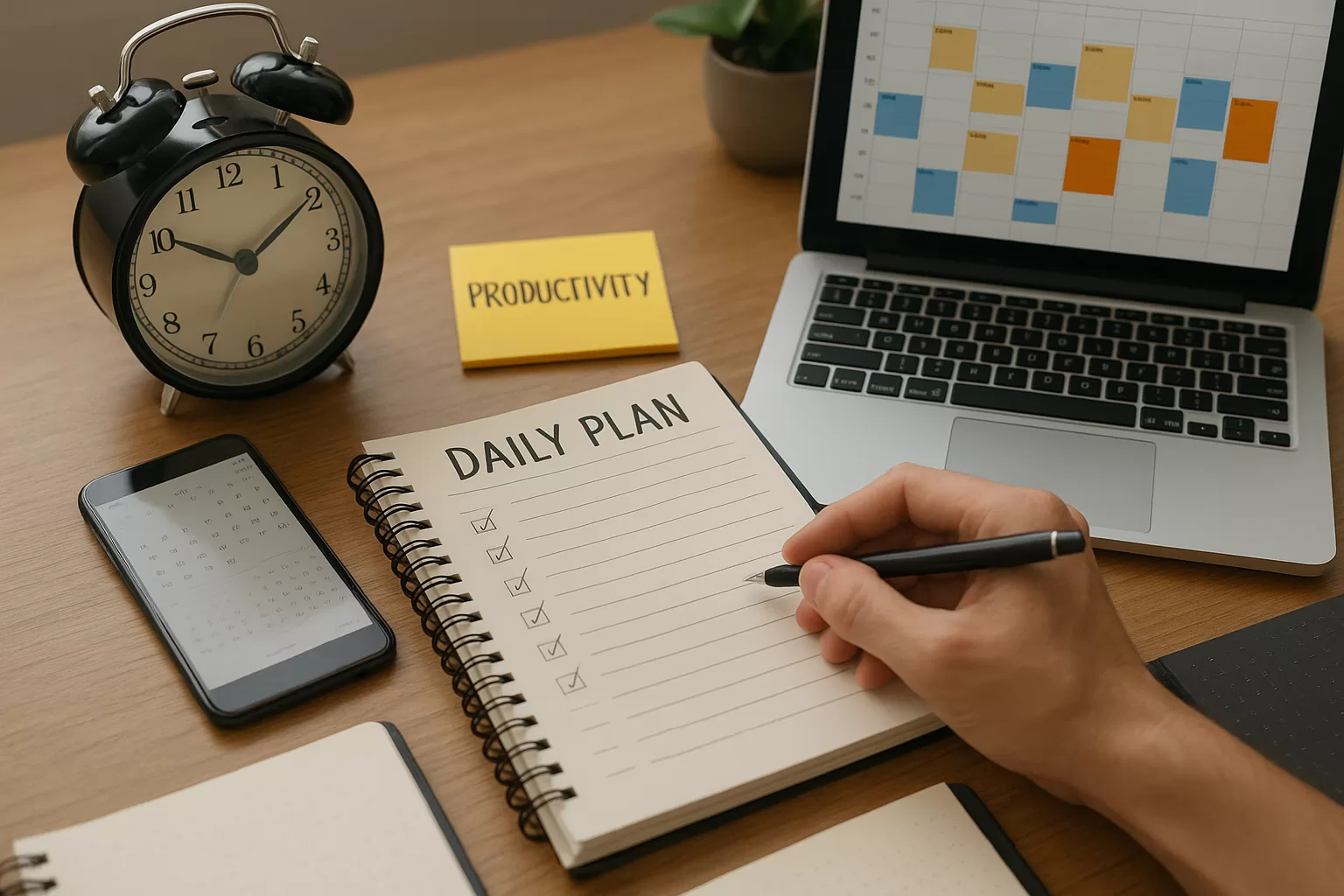 planificación diaria productividad